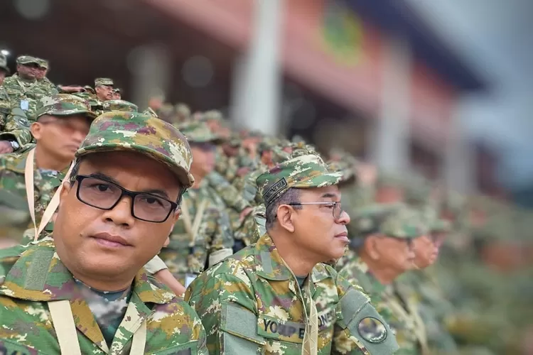 Wali Kota Padangsidimpuan Dr HLetnan Dalimunthe saat mengikuti program retreat di Akademi Militer (Akmil) Magelang ( Realitasonline.id/Dok)