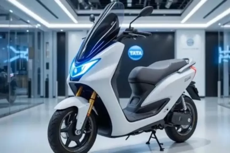 Skuter Listrik Tata 2025  Jangkauan, Harga dan Fitur Terungkap (Tangkapan Layar YouTube The Royal Rides)