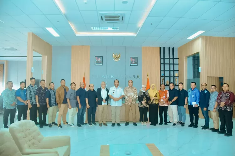 PT Inalum saat audiensi ke Pemkab Batubara