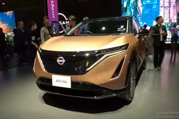 Nissan Ariya telah resmi diperkenalkan di Indonesia pada ajang Gaikindo Indonesia International Auto Show (GIIAS) 2024 (Tangkapan Layar YouTube CVT Indonesia)