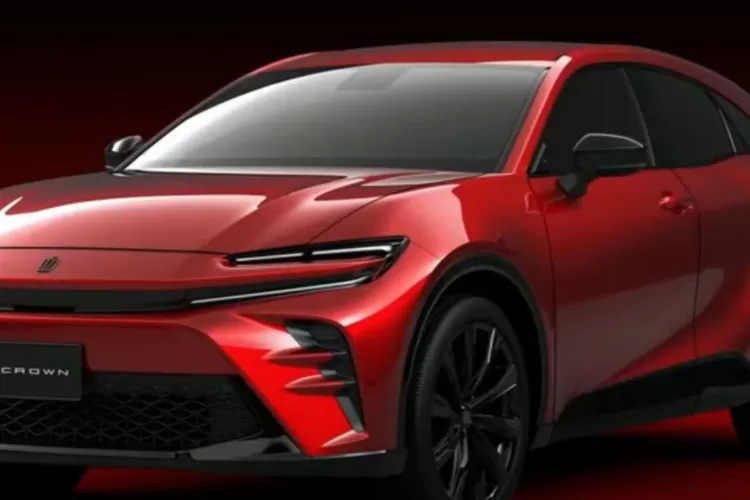 Toyota telah meluncurkan kendaraan listrik futuristik, Toyota Crown, yang dirancang untuk bersaing dengan mobil-mobil asal China. (Tangkapan Layar YouTube  O Blitz)