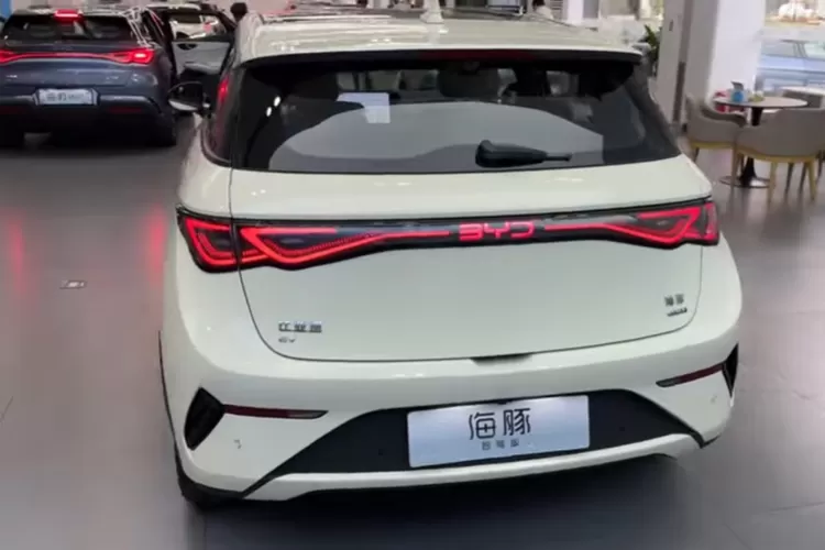 BYD Dolphin Smart Driving Edition 2025 adalah kendaraan listrik yang menggabungkan desain eksterior modern dengan interior canggih. (Tangkapan Layar YouTube Auto 4K)