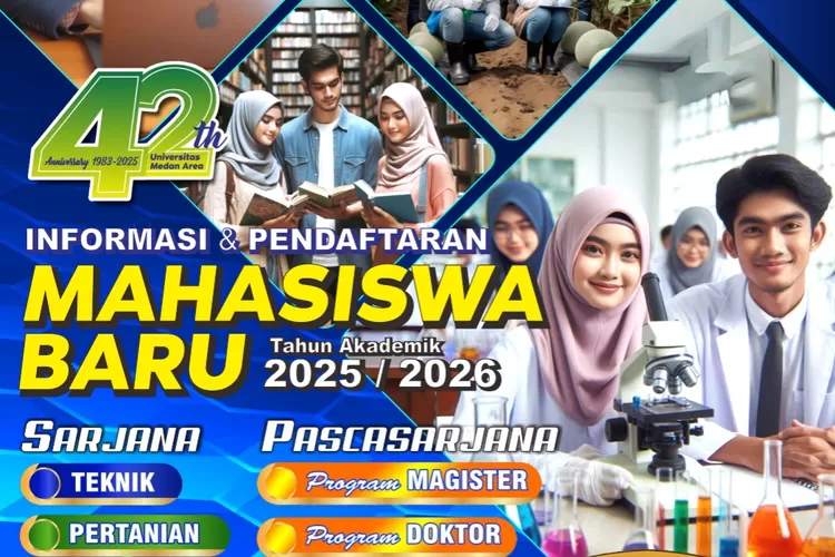 Informasi Pendaftaran Mahasiswa Baru UMA 2025. (realitasonline.id/Dokumen)