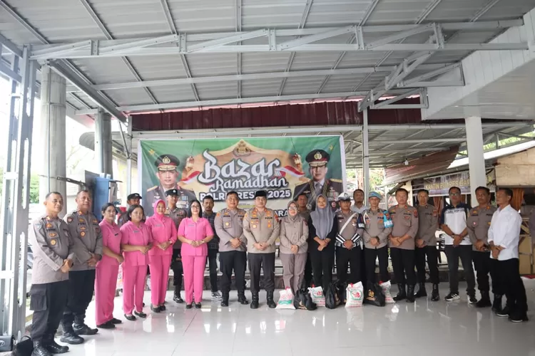 Polres Batubara gelar bazar dan baksos serentak ramadhan 1446 H