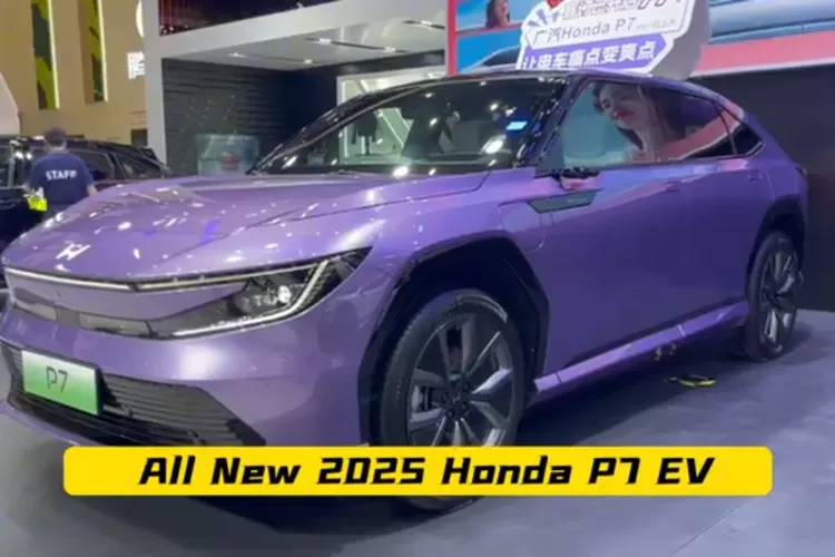  ​All New 2025 Honda P7 EV adalah SUV listrik menengah terbaru dari Honda yang memadukan desain futuristik, performa tinggi, dan teknologi canggih. (Tangkapan Layar YouTube  AutoWorld)