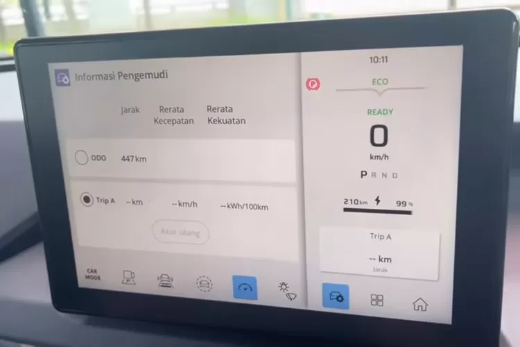 Kapasitas baterai yang digunakan oleh VinFast VF3 terbilang cukup kecil, yaitu sekitar 27.4 kWh. (Tangkapan Layar YouTube  EV ROAD TRIP)
