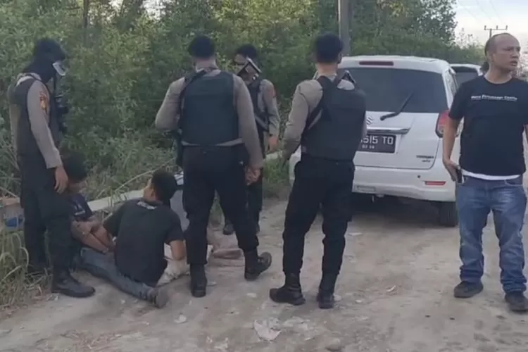 Satres Narkoba Polres Batubara Sapu Kampung Narkoba, Belasan Orang Diamankan