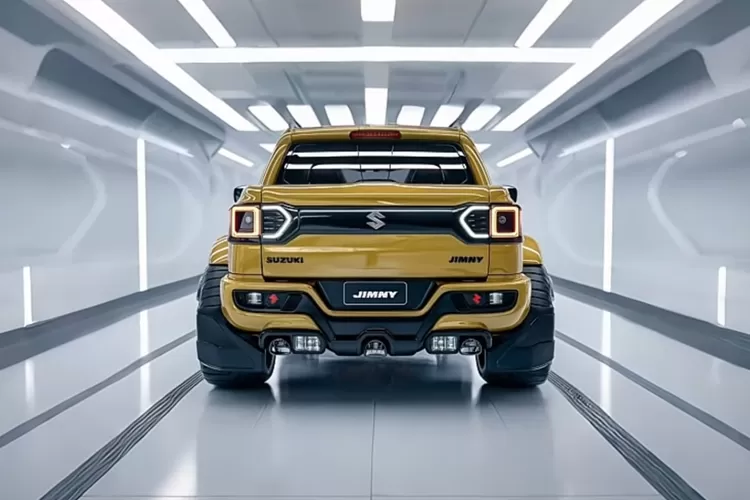 Suzuki Jimny Pickup 2026 adalah varian terbaru dari model ikonik Suzuki Jimny yang menggabungkan desain retro yang khas dengan fungsionalitas pickup kompak. (Tangkapan Layar YouTube  AutoShow)