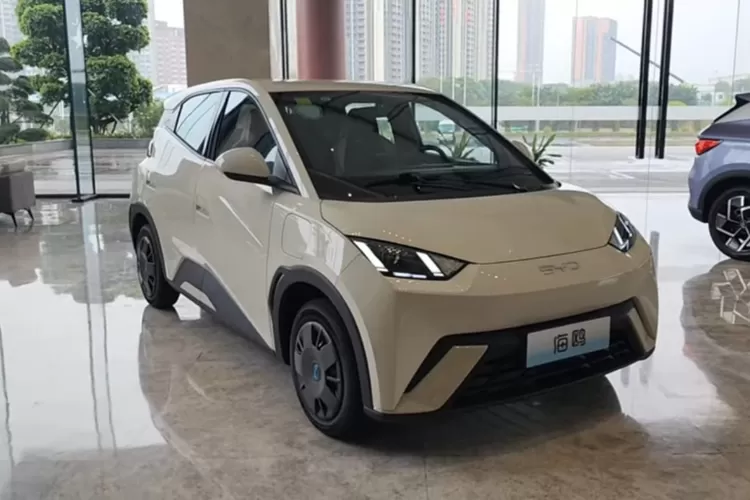 Harga mobil listrik seperti Air EV terasa mahal, namun ada alternatif menarik dengan harga lebih terjangkau: BYD Seagull. (Tangkapan Layar YouTube Rayshanto2701)