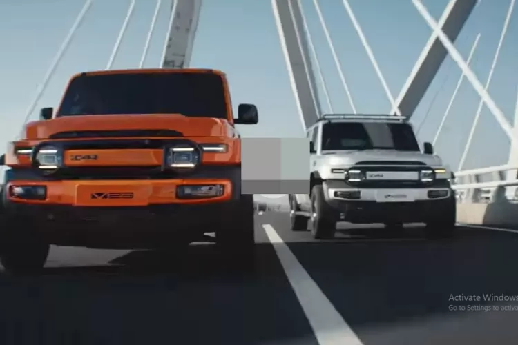 iCar V23 adalah mobil listrik (EV) yang baru saja diperkenalkan oleh iCar, sub-brand baru dari Chery (Tangkapan Layar YouTube DPCcars)