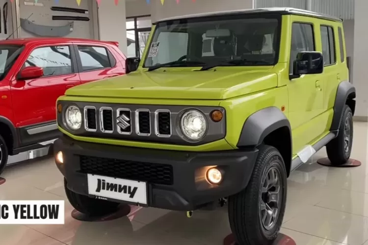 Suzuki Jimny 5 Pintu terbaru 2025 telah resmi diluncurkan di Indonesia pada ajang Indonesia International Motor Show (IIMS) 2024. (Tangkapan Layar YouTube Carstore Indonesia)
