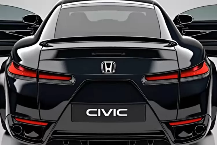 Honda Civic 2026 diperkirakan akan menghadirkan desain baru yang menakjubkan, menggabungkan elemen sporty dan modern yang akan mengejutkan para penggemarnya. (Tangkapan Layar YouTube Automotive Zone 12)