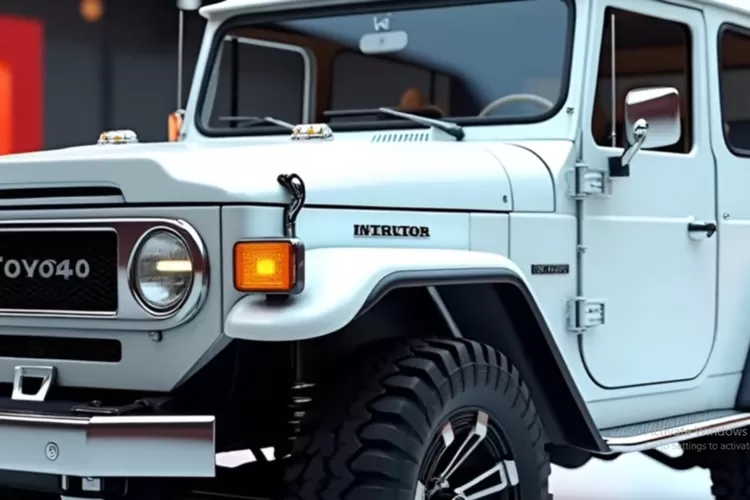 Toyota resmi menghadirkan kembali Land Cruiser FJ40 pada tahun 2025, menghidupkan kembali ikon off-road legendaris dengan sentuhan desain retro dan teknologi modern. (Tangkapan Layar YouTube Mobil Otonesia)
