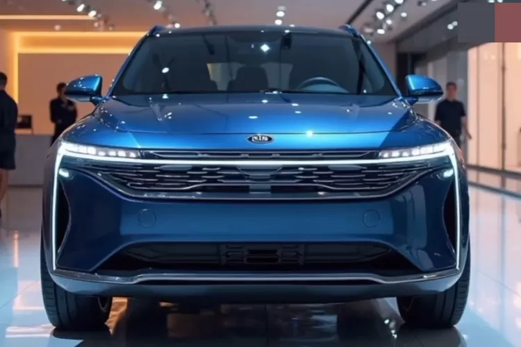 Kia EV9 adalah SUV listrik flagship dari Kia yang mengusung desain futuristik, kabin luas 3 baris, dan teknologi canggih. (Tangkapan Layar YouTube Auto Bike)