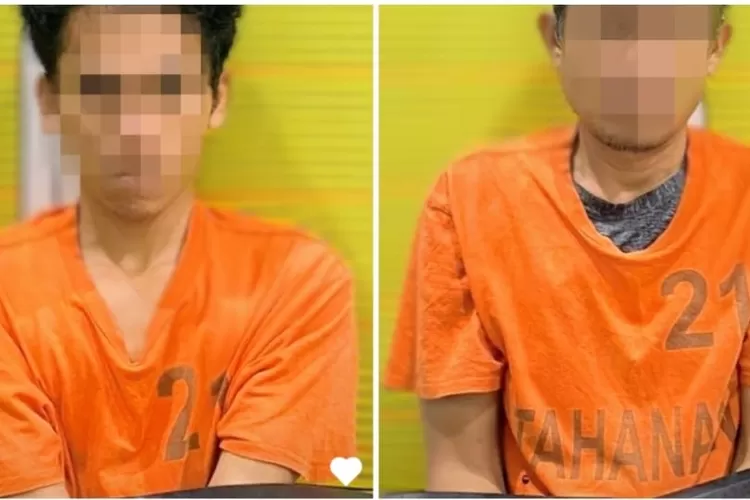 Dua pelaku diamankan Satresnarkoba Polres Tapsel dalam kasus penyalahgunaan barkotika jenis sabu. (Realitasonline.id - RI)