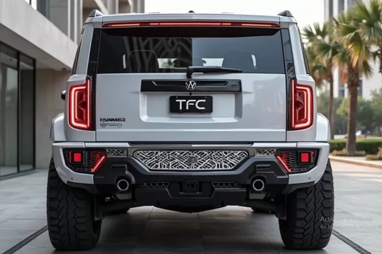 Hummer H1 2026 adalah hasil konversi dari kendaraan off-road legendaris menjadi kendaraan listrik modern dengan performa tinggi. (Tangkapan Layar YouTube  The Future of Cars)