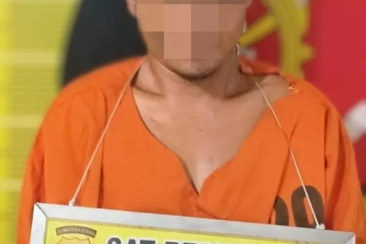 AP, pelaku tindak pidana pencurian dengan pemberatan sebagaimana dimaksud dalam Pasal 363 KUHP yang ditangkap Sat Reskrim Polres Padangsidimpuan (. Realitasonline.id/Riswandy)