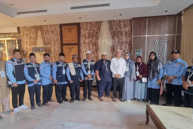 Ketua Komisi VIII DPR-RI Marwan Dasopang sidak ke maktab 715 Hotel Diyar Al Jabri, Makkah, Selasa (3/6/2025).