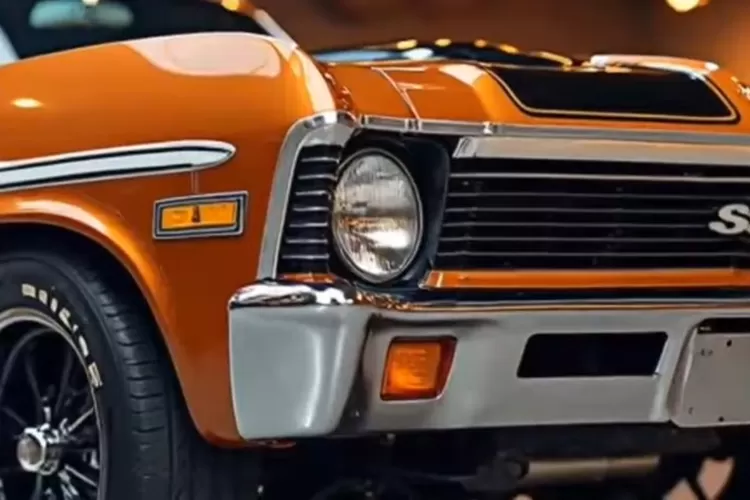 Chevrolet Nova SS (Super Sport) 1969 adalah salah satu mobil muscle car klasik yang populer dari General Motors.  (Tangkapan Layar YouTube Motors Sports Menia)