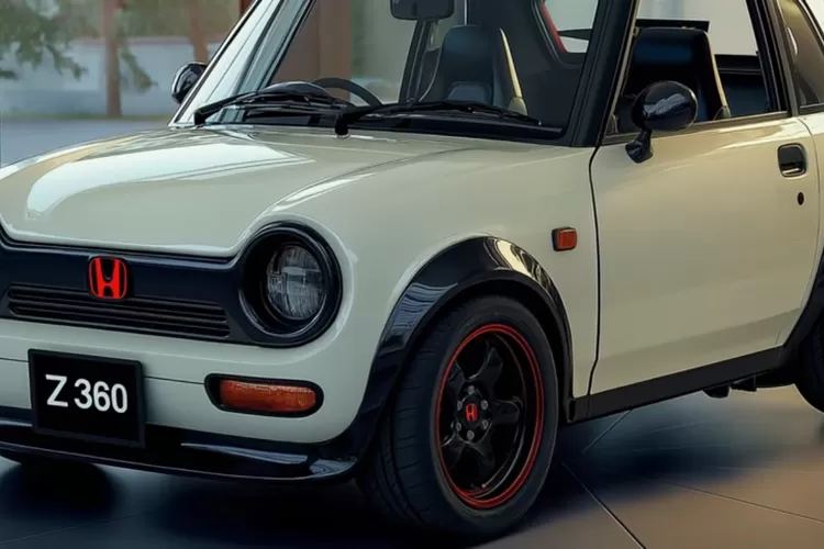 Honda baru saja meluncurkan Honda Z360 2026, mobil mungil bergaya retro yang langsung mencuri perhatian (Tangkapan Layar YouTube DCars)