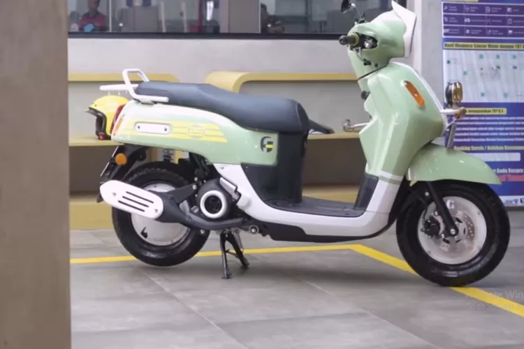 Modifikasi Yamaha Fazzio dengan konsep "modif tipis-tipis" adalah solusi yang ingin tampil beda tanpa harus mengubah total motor. (Tangkapan Layar YouTube Yamaha Thamrin)