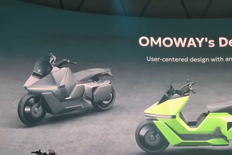 Omoway Omo X bukan sekadar motor listrik ini adalah loncatan teknologi: kendaraan otonom yang dirancang khusus untuk pasar Indonesia, siap mengubah pengalaman memakai motor. (Tangkapan Layar YouTube Muhammad Rizki)