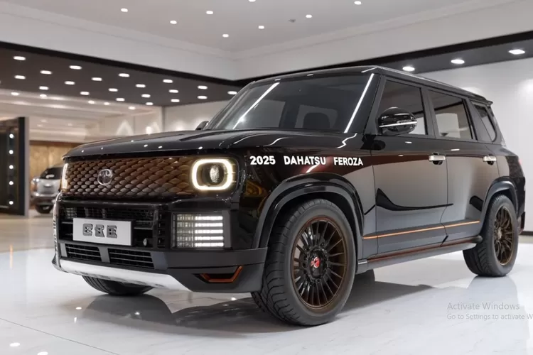 All‑New Daihatsu Feroza 2025 SUV legendaris yang kembali hadir dengan tampilan retro namun dibungkus modern dan garang (Tangkapan Layar YouTube  Luxury Vibes)