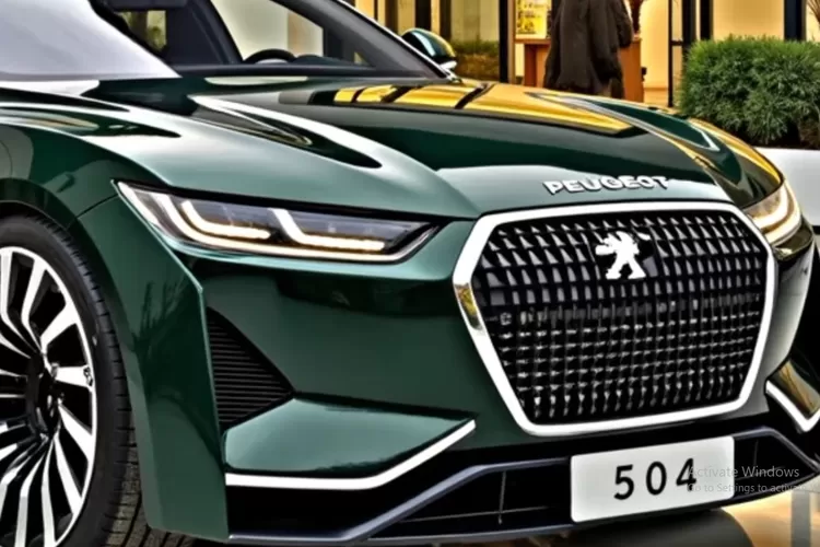 Peugeot 504 2026 kembali hadir sebagai penghormatan terhadap salah satu mobil legendaris dari masa lalu. (Tangkapan Layar YouTube MotorMotion)