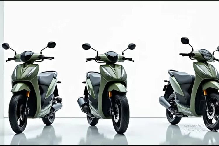 Yamaha YB 100 2025 adalah skuter bergaya retro yang menggabungkan gaya klasik dengan teknologi modern. (Tangkapan Layar YouTube AUTO LOVER 804)