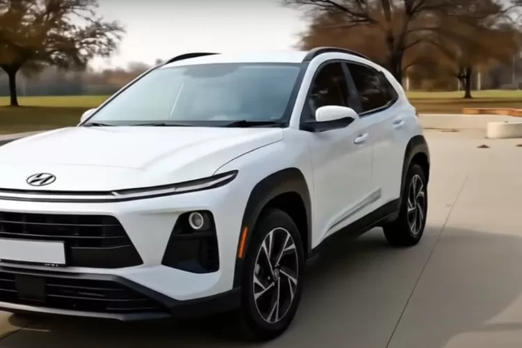 Hyundai Kona Hybrid terbaru menampilkan desain luar yang sangat berbeda dari generasi sebelumnya. (Tangkapan Layar YouTube ZEUS)