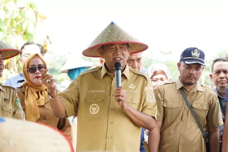 Bupati Langkat Syah Afandin menyampaikan rasa terima kasih dan komitmennya untuk terus bekerja maksimal demi rakyat Langkat.