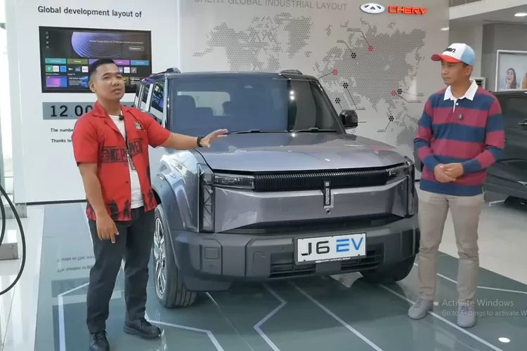 harga promo Chery J6 di Medan (OTR Medan) berdasarkan informasi terkini: (Tangkapan Layar YouTube Proleevo Channel)