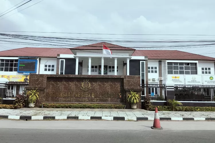 Kantor Kejari Deli Serdang di Lubuk Pakam.