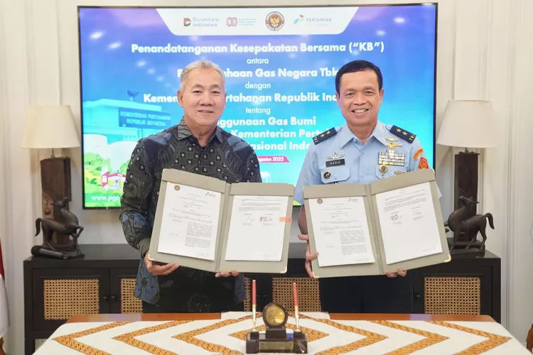 PGN menyediakan gas bumi untuk memasak, boiler dan sebagainya di fasilitas Kemenhan. 