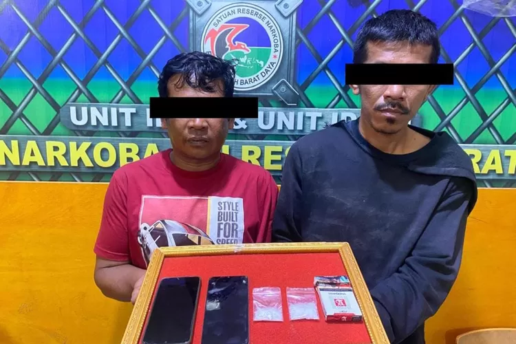 Dua terduga pemilik sabu asal Bakongan Timur Kabupaten Aceh Selatan tertangkap bawa sabu di Abdya.