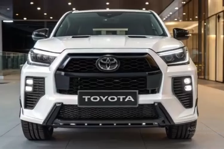 Toyota Hilux 2025 kini resmi meluncur di Indonesia dengan tampilan yang semakin modern dan gagah. (Tangkapan Layar YouTube Drive Domain)