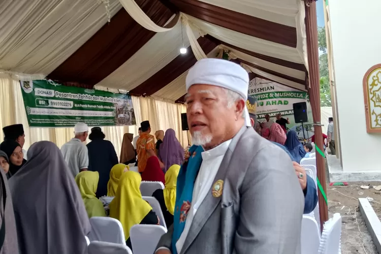 Ulama Kota Medan, KH. Zulfiqar Hajar. (Reslitasonline.id/Irwansyah)