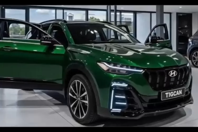 Hyundai Tucson 2026 yang digadang dengan sebutan &ldquo;Das krasseste SUV seiner Klasse&rdquo; sebenarnya merujuk pada generasi terbaru Tucson yang akan tampil jauh lebih berani dibanding model sekarang. (Tangkapan Layar YouTube Glanz AufR&auml;dern)