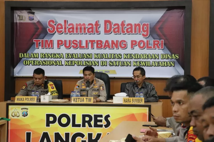 Tim Puslitbang Polri yang dipimpin oleh Kombes Pol. Guno Pitoyo, S.I.K., M.H. bersama anggota AKBP Septi Astuti, S.T., M.T. dan IPDA Alfian Setyo Nugroho