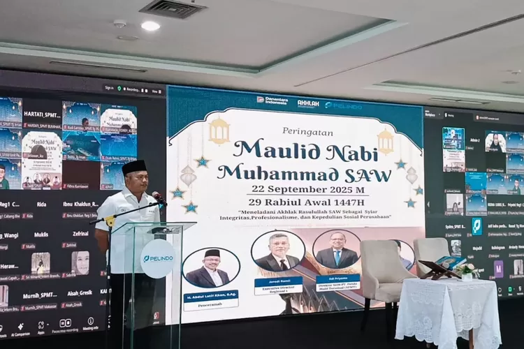 Executive Director 1 Regional 1, Jonedi Ramli, menyampaikan bahwa peringatan Maulid Nabi tidak hanya menjadi momentum spiritual