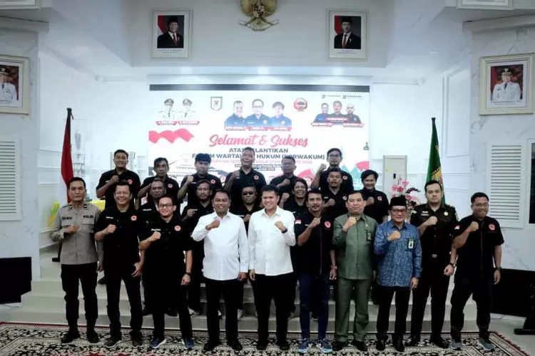 Acara Pelantikan Pengurus Forwakum Sergai Periode 2025&ndash;2028 Berjalan Sukses, Ini Pesan Bupati dan Wakil