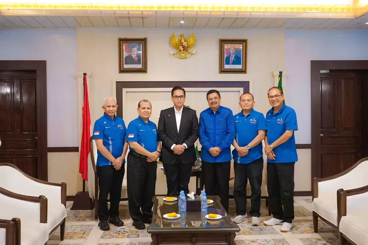 Walikota Medan Rico Waas terima audensi Pengurus PTME Sumut, Rabu (22/10/2025).