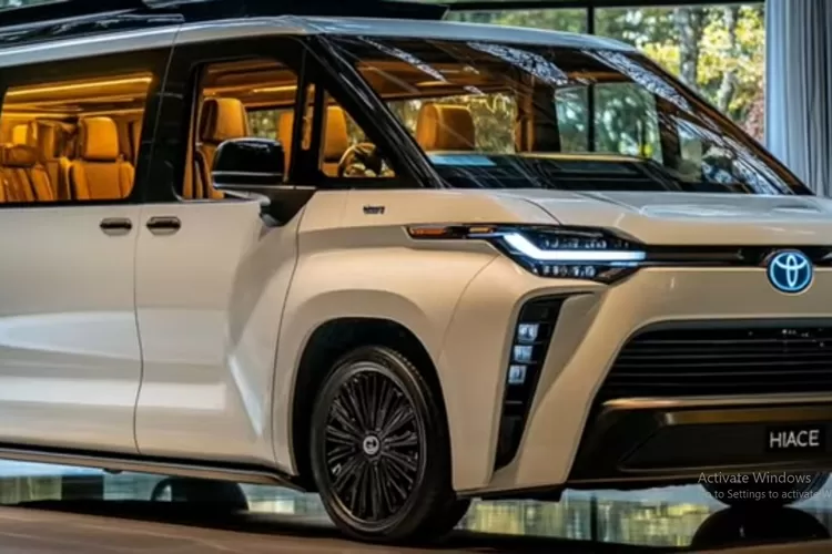 Toyota Hiace 2025 hadir sebagai kendaraan niaga serbaguna yang dirancang untuk memberikan kenyamanan dan efisiensi maksimal dalam setiap perjalanan. (Tangkapan Layar YouTube Auto86A)