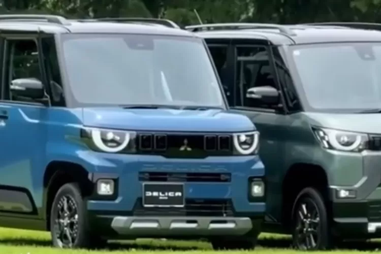  Mobil kotak mungil dari Mitsubishi Delica Mini ini hadir dengan tampilan yang lebih gagah, nuansa modern (Tangkapan Layar YouTube SI OTO TV)