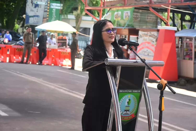 Sejarah pertama di Kabupaten Belitung Timur Sekretaris Daerah Di Kabupaten Belitung Timur seorang Wanita