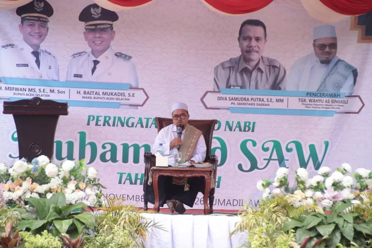 &lrm;Pemkab Aceh Selatan Gelar Peringatan Maulid Nabi Muhammad SAW 1447 H.(realitasonline.id/zul)