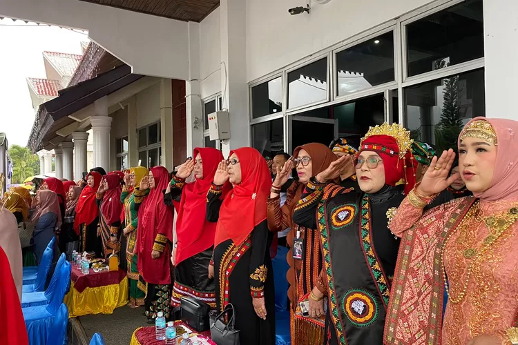 Upacara Hari Guru Naaional di Aceh Tengah Realitasonline.id/ADI