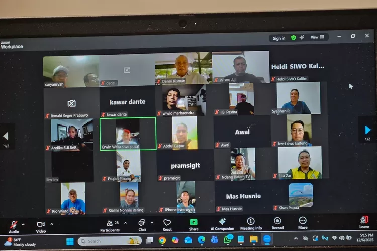 Rakornas SIWO PWI: Cabang Fun Run, Fun Bike, dan City Rally Diusulkan Masuk Porwanas 2027