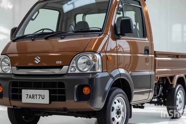  Suzuki Carry 2026 hadir dengan tampilan yang lebih modern namun tetap mempertahankan karakter fungsionalnya sebagai kendaraan niaga. (Tangkapan Layar YouTube  Apex automobile Apex)