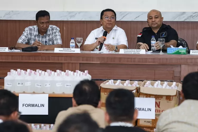BBPOM Sumut ungkap peredaran mie berformalin Siantar - Simalungun (Realitasonline.id/RH)